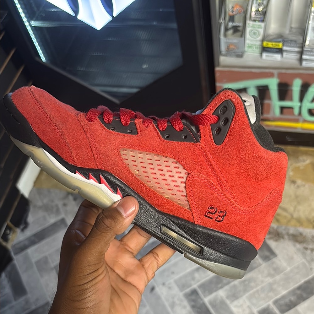 Jordan Kids Shoes - Red and Black